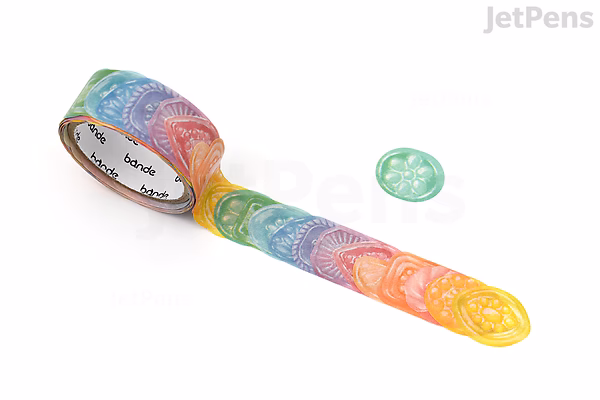 Bande Washi Tape Sticker Roll - Candy Drops